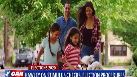 Sen. Hawley on stimulus checks, election procedures