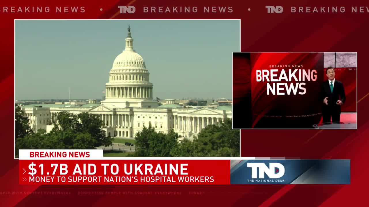 U.S. announces additional $1.7 billion in aid to Ukraine.