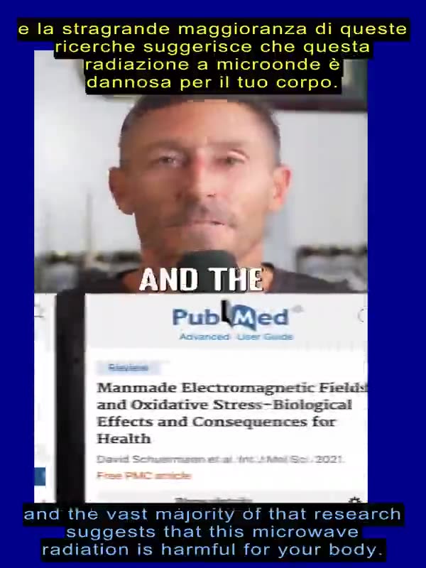 20240229 - Apple AirPods-emitting Microwave radiations & causing Health issues[ITA-ENG subs]