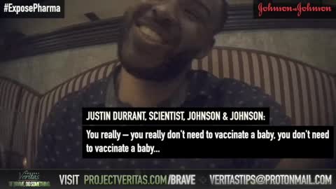 Project Veritas BREAKING PART 3: Johnson & Johnson: