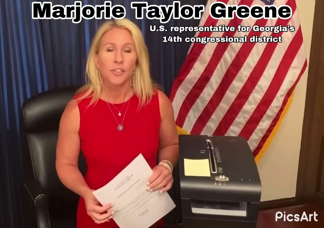 Marjorie Taylor Green barks back at Nancy Pelosi