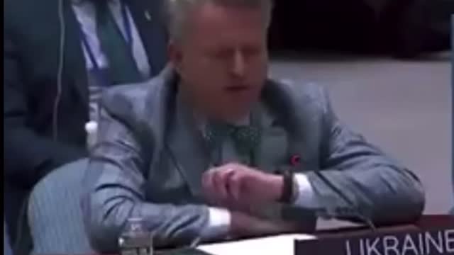 Ukrainian UN ambassador‘why has the Russian Federation decided to cosplay as the nazi third reich ?