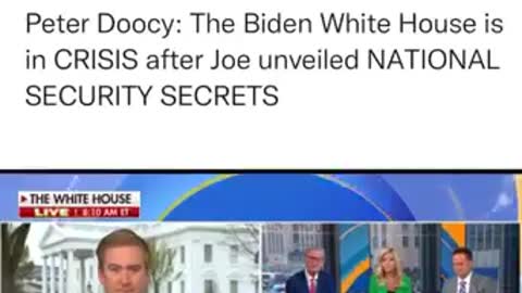 Peter Doocy: The Biden White House is in CRISIS after Joe unveiled NATIONAL SECURITY SECRET