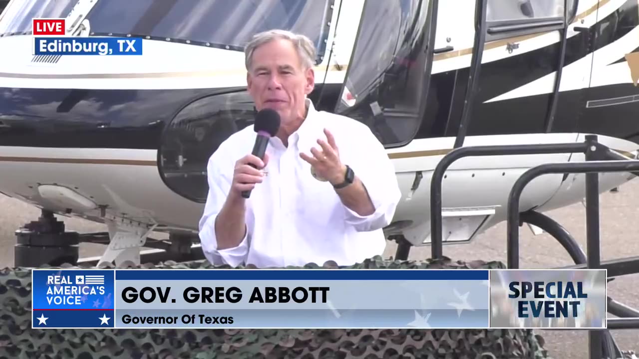 Gov. Abbott SLAMS Biden for destroying American security at the Southern border