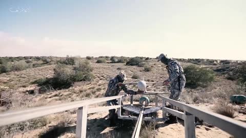 Hamas footage of the use of Shehab loitering ammunition
