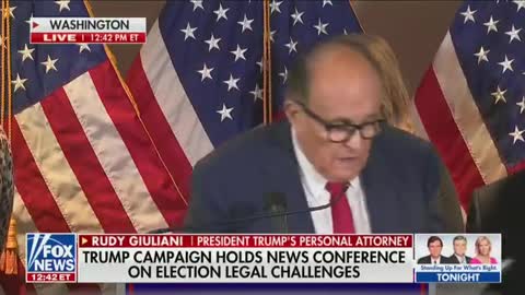 Giulani: Number of Disputed Votes Is Twice What's Needed to Overturn Election