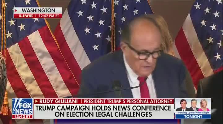 Giulani: Number of Disputed Votes Is Twice What's Needed to Overturn Election
