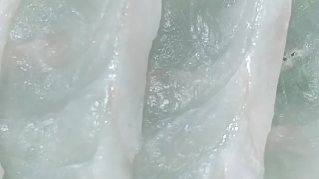 It wiggles three hours after fresh sashimi