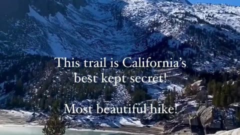 The most beautiful hike in California