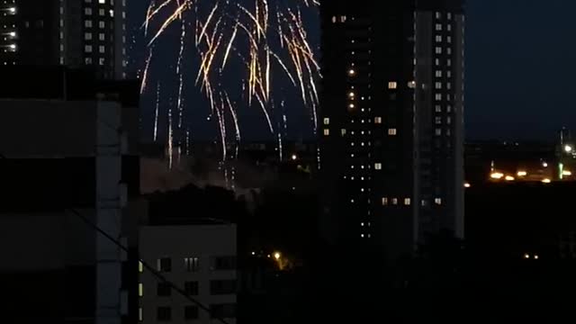 Victory Day Fireworks