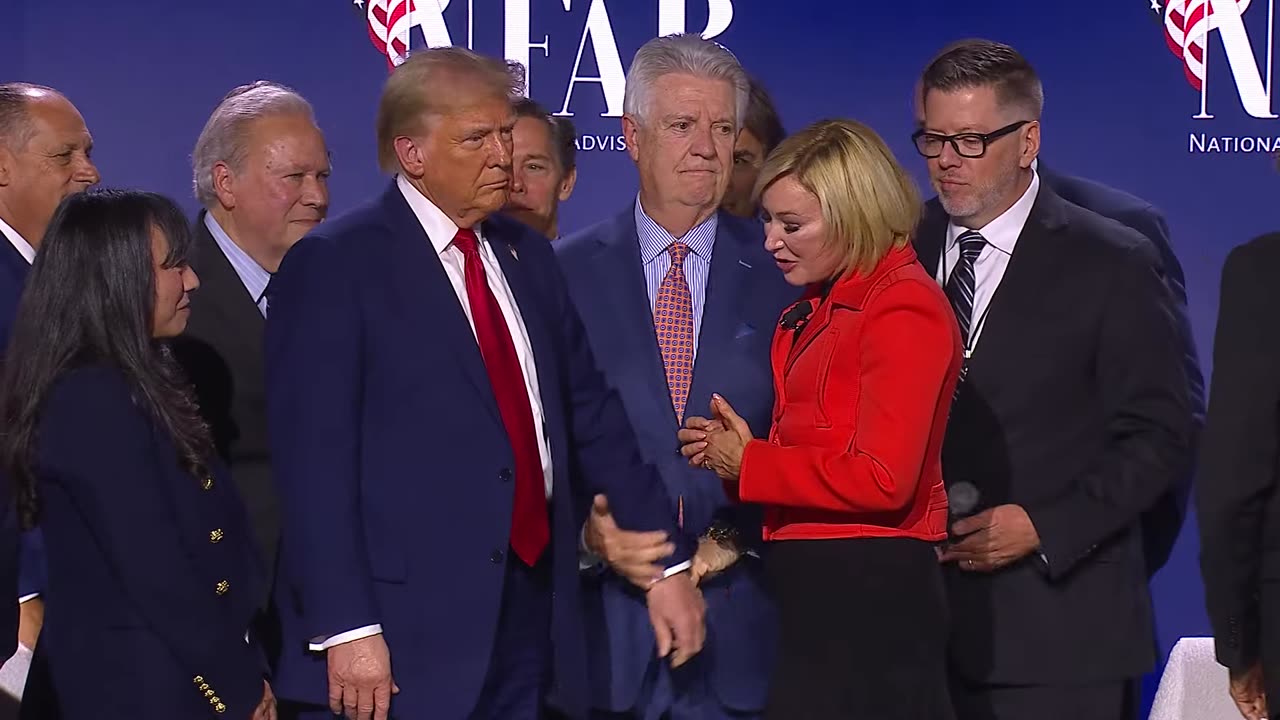 Donald Trump and Faith Leaders-2024 NFAB Faith Summit