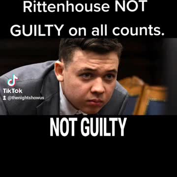 The jury finds Kyle Rittenhouse NOT GUILTY on all counts