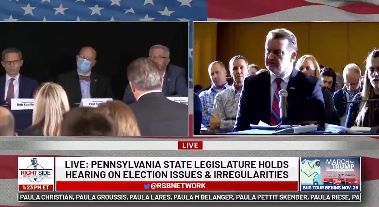 Expert Testifies He Witnessed 24-30 USB Cards Being Used to Insert Votes in Pennsylvania