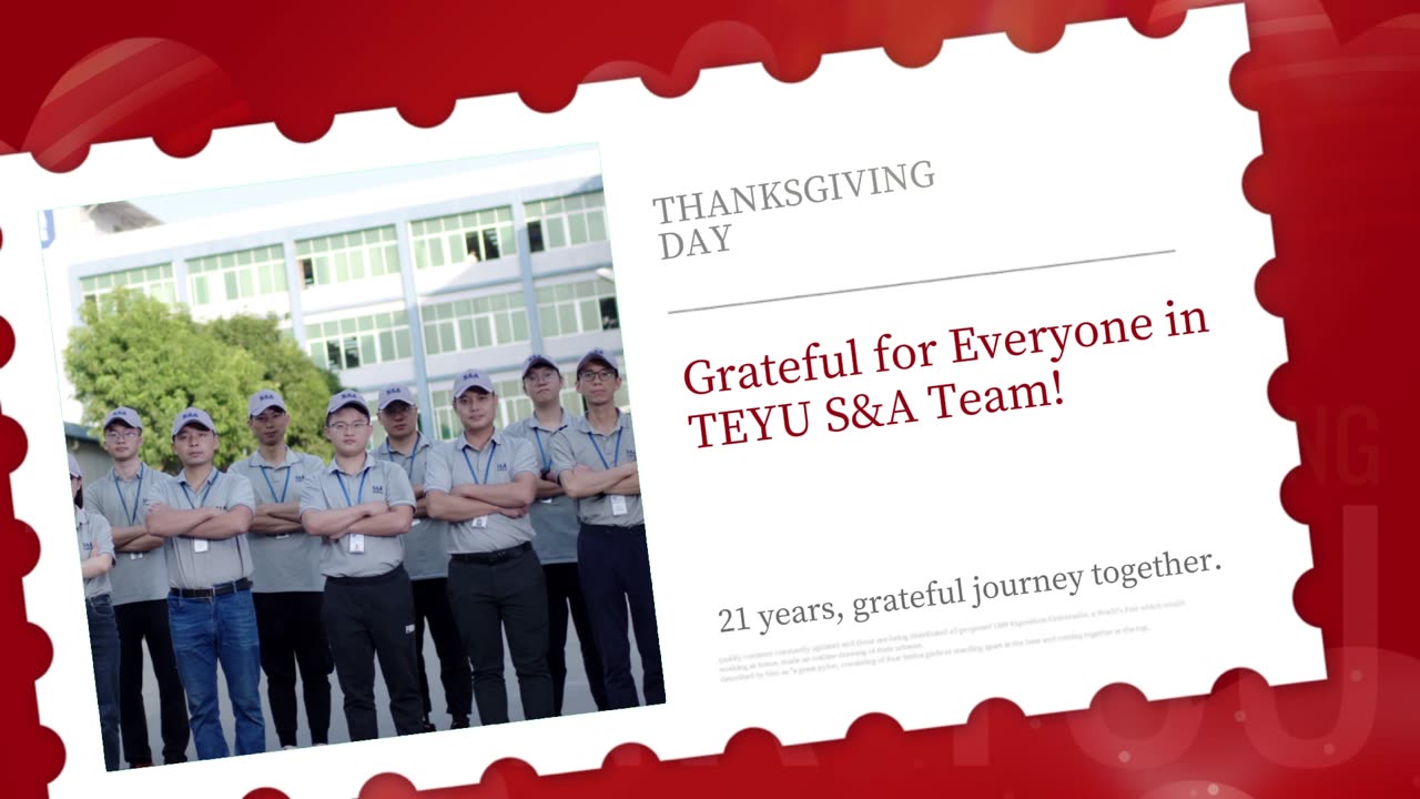 2023 Happy Thanksgiving Wishes from TEYU S&amp;A Chiller Manufacturer