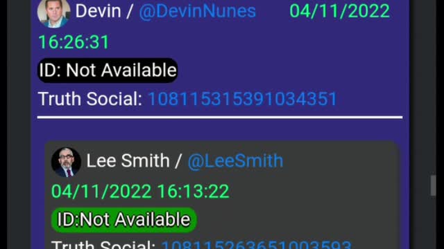 Q on TRUTH SOCIAL 4-11-22