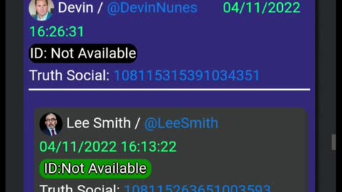 Q on TRUTH SOCIAL 4-11-22