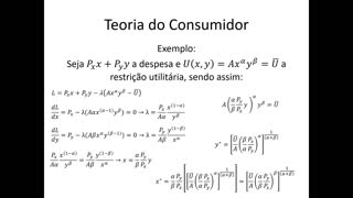 Microeconomia 045 Teoria do Consumidor Demanda Hicksiana