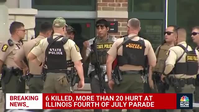 Video From Apartment Captured Shooting At Fourth Of July Parade In Illinois