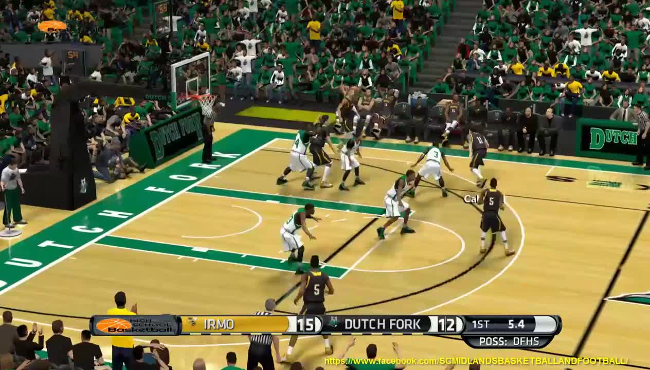 South Carolina High School Basketball NBA 2K14: Dutch Fork vs Irmo