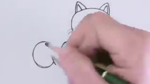 How to turn Words Cat Into a Cartoon Cat.