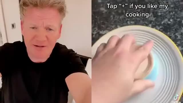 Gordon Ramsay reacts to cooking videos