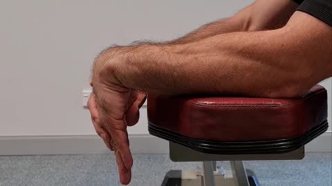 Wrist flexion stretch