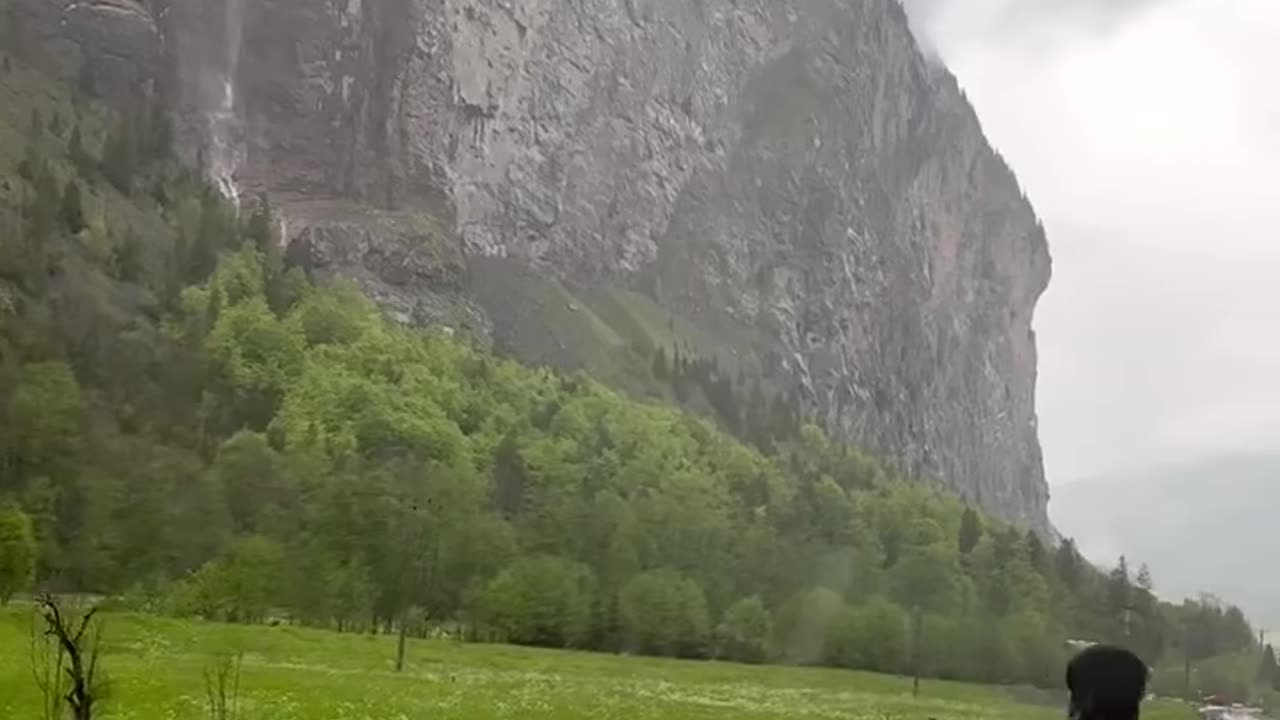 Beautiful view while cycling