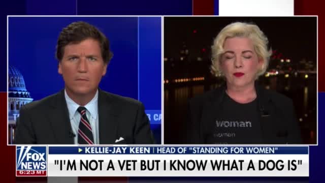 Kellie-Jay Keen joins Tucker Carlson to speak about women's rights