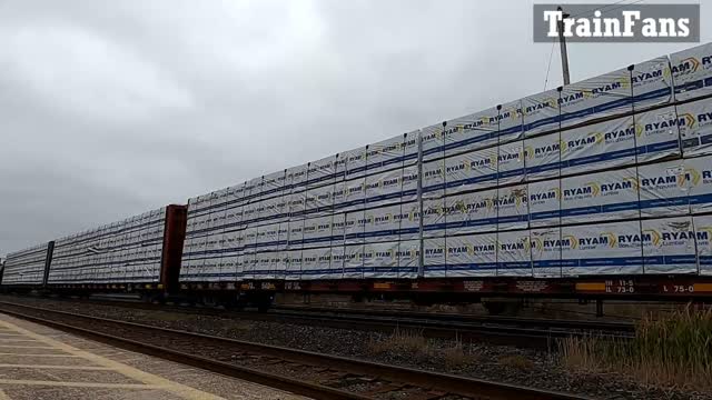 Manifest Train 383 With CN 3260 & CN 2948 Engines Westbound In Ontario