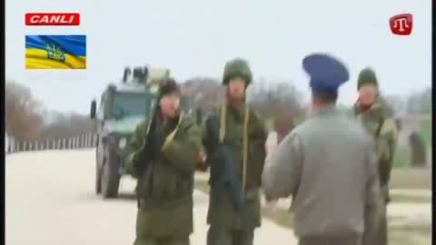 Watch Ukraine and Russian soldiers face of in belbek 4 years ago.