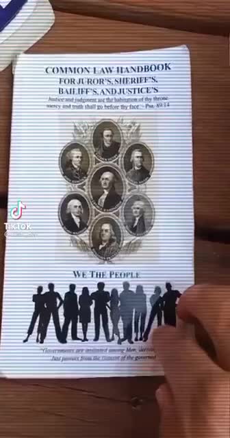 COMMON LAW HANDBOOK - REVEALED WHAT?