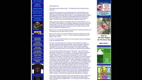 -Situation Update Second Posting 7/9/21