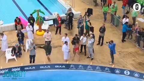 Miriam Hamberg wins Norway's Death Diving Championship