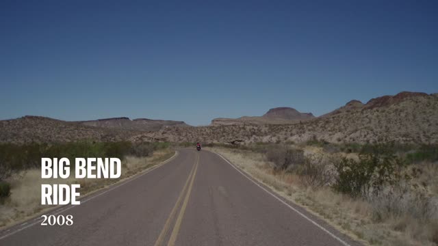 Big Bend Ride