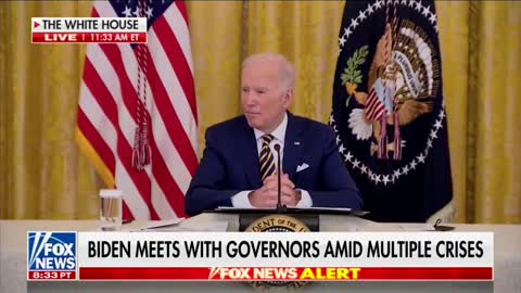 Biden Says He'll Take Questions, Then the WH Herds Reporters from the Room