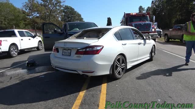 CAR T-BONED BY PICKUP, DRIVER HOSPITALIZED, SPRING CREEK TEXAS, 11/14/21...