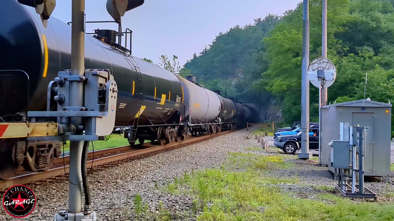 Watching a Train Exiting a Tunnel