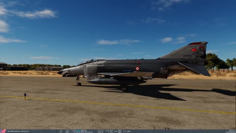 DCS F-4E taxi