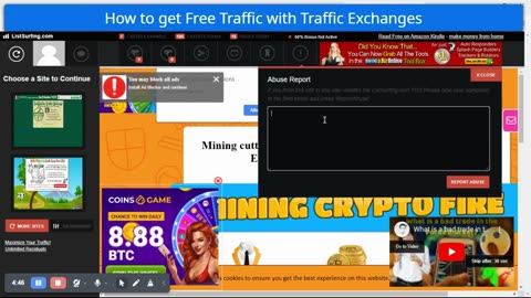 List Surfing and How to Earn Free Traffic Part 1