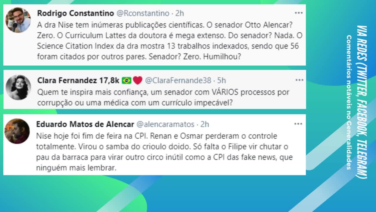 Via Redes, 1 de junho.