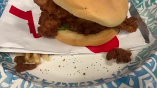 Chick fil a crunchy part