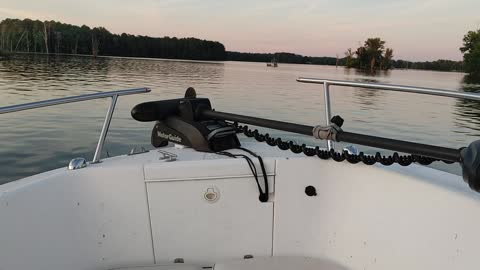 Boating on Lake Murray in Saluda, South Carolina