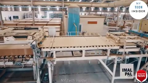 Extreme Amazing MDF Wood Manufacturing Process