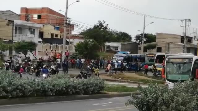 Muere peatón arrollado por bus de Transcaribe