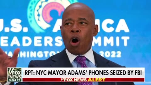 RPT - NYC mayor Adams phones seized by FBI.