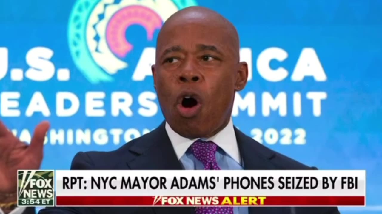 RPT - NYC mayor Adams phones seized by FBI.