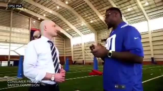 Jason Pierre-Paul Shows Off Mangled Hand In Fireworks Safety PSA