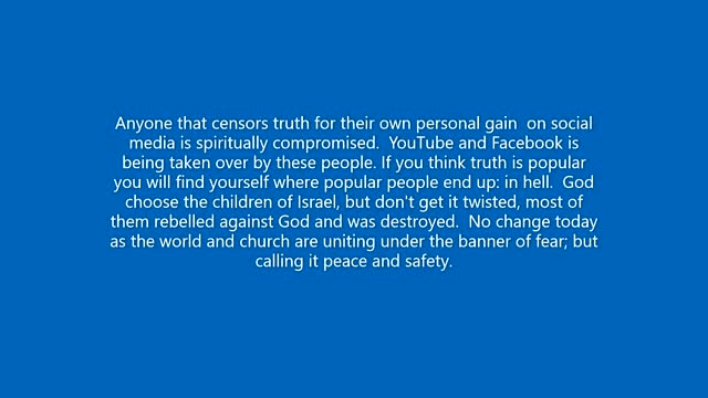 Banner Of Truth / Freedom Of Speech