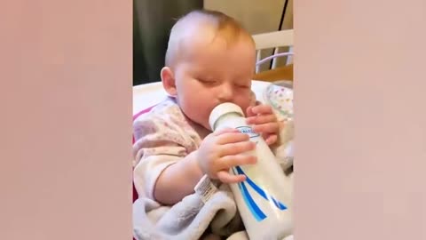 Cute babies best of funny babies falling a sleep/