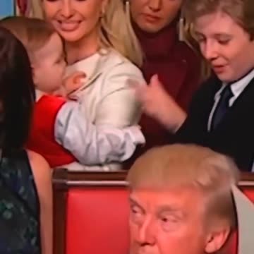 Ivanka and Barron Trump moments Two positive products from the Trump House ❤️🇺🇸 #donaldtrump
